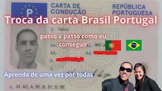 Troca da habilitação pela carta de condução portuguesa com AR CPLP,perdi categorias 😭 EP 82, #cplp