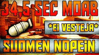 34,5 sec SUOMEN NOPEIN MOAB! *Ilman vestejä* [ TERMINAL ]