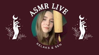 ASMR wieczorny LIVE #3 😴 (na sen & relaks) asmr po polsku 🌙