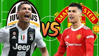 Juventus Ronaldo vs Man united Ronaldo💪