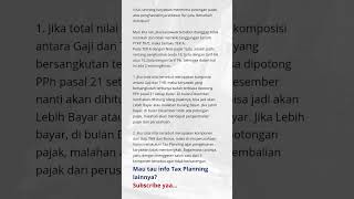 #Viral seorang karyawati dipotong #Pajak penghasilan Rp 1Juta ? Simak penjelasannya... #thr