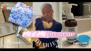 PRODUCTIVE WORK FROM HOME DITL WITH A NEWBORN | **REALISTIC**