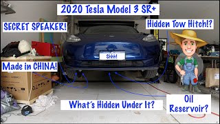 What's Hidden Under my 2020 Tesla Model 3 SR+?