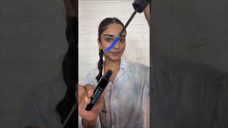 Trying Blue Mascara 👀 #bluemascara #lakmeeyeconicmascara #funkymascara  #mascarareview