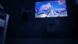 Playing Fortnite  also collab