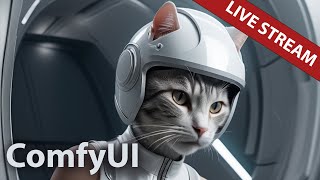 ComfyUI - Live Stream!  Let's make some amazing art with Stable Diffusion!