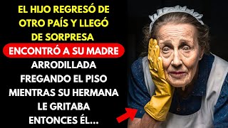 MADRE DE 79 AÑOS ES TRATADA COMO SIRVIENTA POR SU PROPIA HIJA, HASTA QUE UN DÍA SU HERMANO LA...