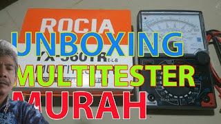 Unboxing multitester ANALOG | ROCIA YX -360TR