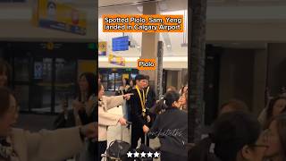 Piolo Pascual and All Stars Spotted in Calgary Airport Canada #shorts #piolopascual #viralvideo