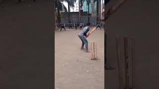 batting underarm box cricket __ fielder injured very badly__underarm box cricket mumbai