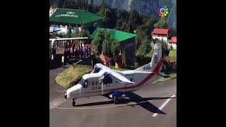 Dünyanın en tehlikeli havaalanı.(Tenzing Hillary) Nepal Lukla.