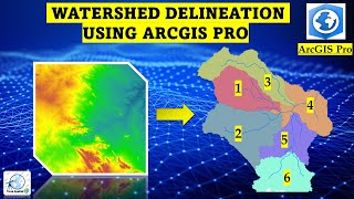 Watershed Delineation Using ArcGIS Pro | Step-by-Step Tutorial