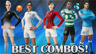 10 BEST SOCCER SKIN COMBOS YOU MUST TRY! COMBOS FOR ALL 23 CLUBS (Fortnite New Kickoff Set Combos)