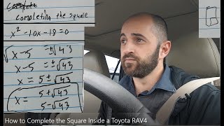 How to Complete the Square Inside a Toyota RAV4