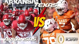 College Football 25 PLAYOFF SemiFinal: #11 Arkansas vs #7 Texas!