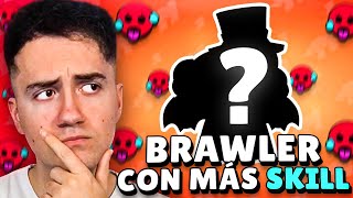 ¿ESTE ES EL PERSONAJE CON MÁS SKILL DE BRAWL STARS?