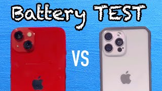 iPhone 14 Plus VS iPhone 13 Pro Max Battery Test