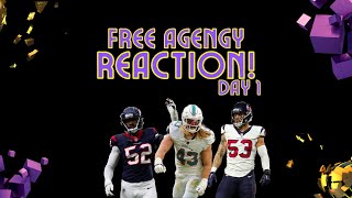 Free Agency Reaction #nfl #football #vikings