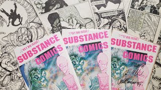 Some Cool Artwork And Comics From My Co-Created Comic Book, Substance Comics!