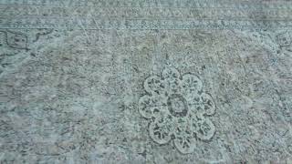 Timeless Elegance: Vintage Muted Oversize Rug ,A Touch of Grandeur for Your Space, Genuine Salon Rug