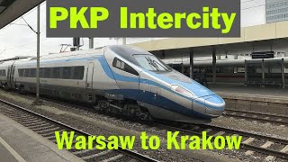 PKP Intercity - Warsaw to Krakow - High Speed Pendolino Train Review