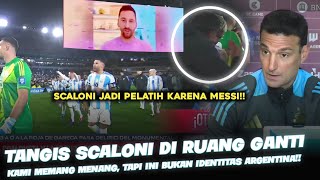 "Satu Kali Tanpa Messi.."!! Scaloni Akui Kesulitan,Krn Identitas Permainan Argentina Ada Di Messi