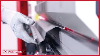 MP3003 CNC PRESS BRAKE NARGESA - TUTORIAL: LEARN HOW TO FOLD METAL SHEET EASILY