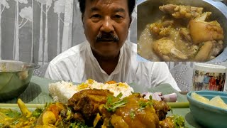 MUKBANG/Okk ki makhong chamna thongbaga Nga chamna thongba/Village style/Manipur.