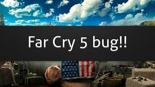 Far Cry 5 bug!!