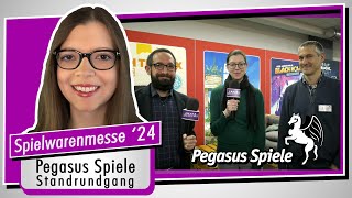 Neuheiten – PEGASUS SPIELE – Spielwarenmesse 2024 in Nürnberg (Spiel doch mal!) Standrundgang