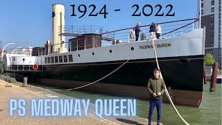 PS Medway Queen - The biggest Dunkirk little ship Paddle steamer on the River Medway and the Thames!