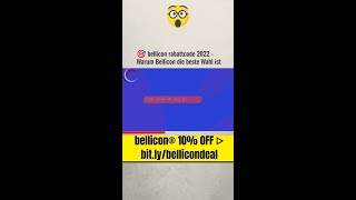 🎯 bellicon rabattcode 2022 - Warum Bellicon die beste Wahl ist