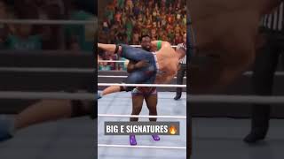 BIG E vs John CENA #shorts #wwe #Johncena #wwe2k22