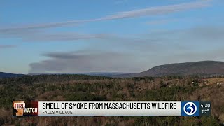 Smoke from MA fire noticed from Southington to New Haven