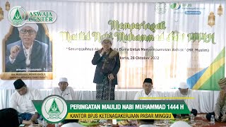 Peringatan Maulid Nabi Muhammad 1444 H - BPJS KETENAGAKERJAAN Pasar Minggu - Jumat 28 Oktober 2022