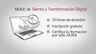 MOOC de Talento y Transformación Digital (curso gratuito) -  LIDlearning