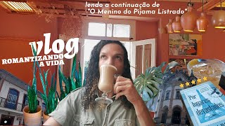 vlog romantizando a vida: leitura, unboxing de livros, Mariana e Ouro Preto | Por Lugares Devastados