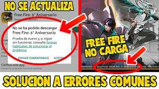 ❗ERRORES AL ACTUALIZAR O ENTRAR A FREE FIRE?? Solución a problemas de la actualización agosto 2023✅