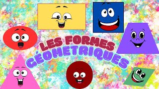 Apprendre les formes géométriques🟪🟢🔺🥳🌈❤️🎁🌞