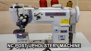 Double Needle Post Machine - Split Bar Upholstery Sewing Machine