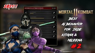 *2021* Best AI Behavior for Jade, Kitana & Mileena | Mortal Kombat 11