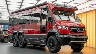 2025 Mercedes 6x6 Camper Van: A Luxurious Off-Road Home#Mercedes#CamperVan