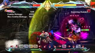 BLAZBLUE CHRONOPHANTASMA EX - The HK-Smash