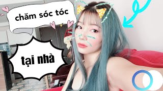 CHĂM SÓC TÓC HƯ TỔN TẠI NHÀ | REVIEW SẢN PHẨM DƯỠNG TÓC | MIMI OFFICIAL