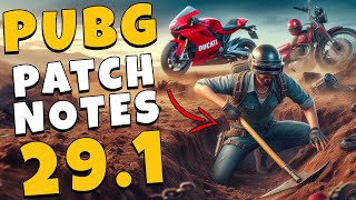 PUBG *NEW* 29.1 UPDATE | Everything New.... (Digging , Ducati , Scar / AK Buff)