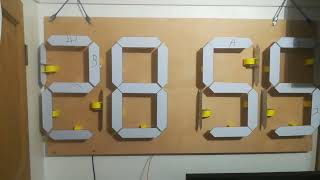 Big clock visuino V2 RS485