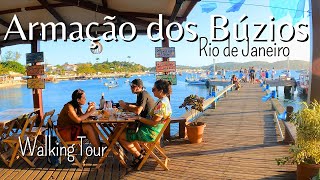 Armação dos Búzios - BRAZIL - Rio de Janeiro (Walking Tour) 4KUHD