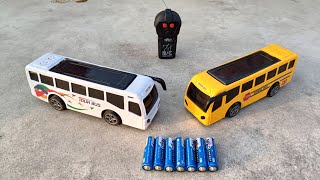 Redio control School bus unboxing and testing & Rc Bus unboxing