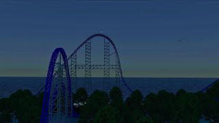 Millennium Force - CGI Animated Roller Coaster