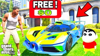 Franklin And Shinchan BUY EVERYTHING For Free In Los Santos In GTA V